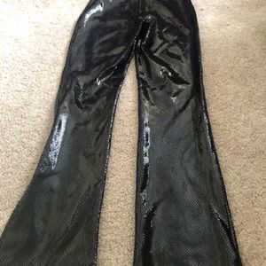 Emma Black Designer Black snake jacket/blouse